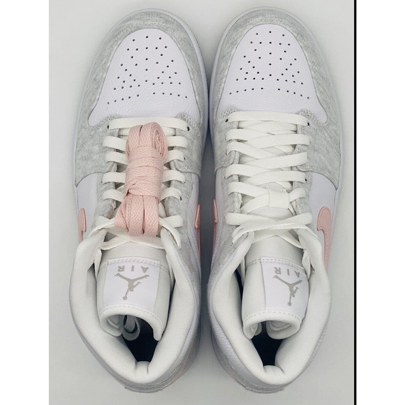 NEW Nike Air Jordan 1 Mid SE Light Iron Ore White DN4045-001 Women's Size 10.5 - Picture 5 of 7